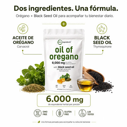 Oregano Oil | Antibiótico Natural™