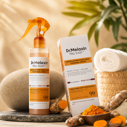 DR. MELAXIN PEEL SHOT • Piel Pareja en Axilas, Codos y Rodillas